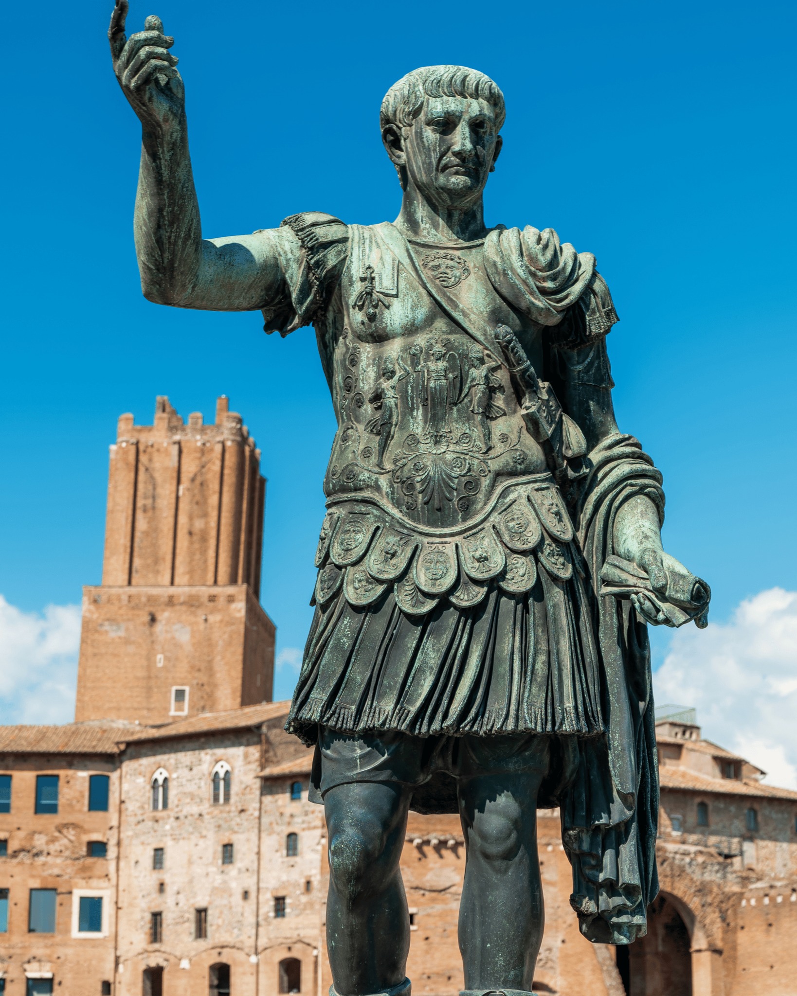 Love - The Statue of Augustus Caesar in Rome is an iconic ...