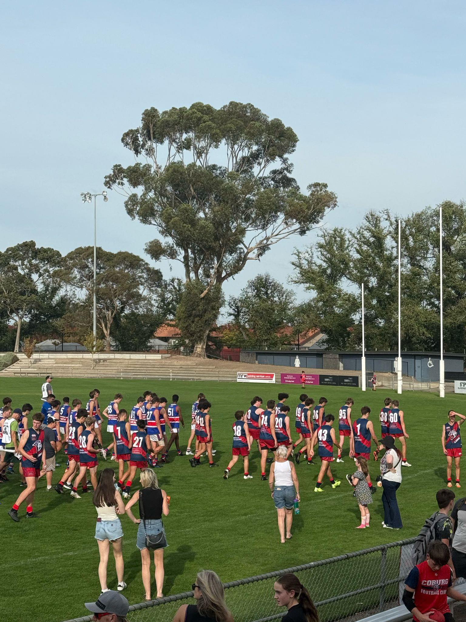 Coburg - U16 🦁 The U16s took on Keilor at home for their first game at ...