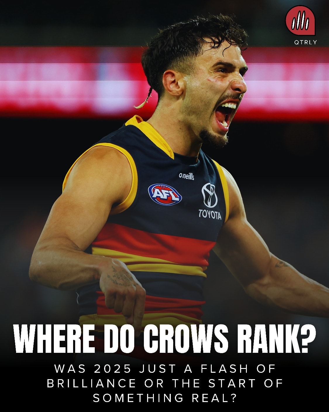 The Quarterly - ADELAIDE CROWS - CAN THEY BACK IT UP? 🪶 After a ...