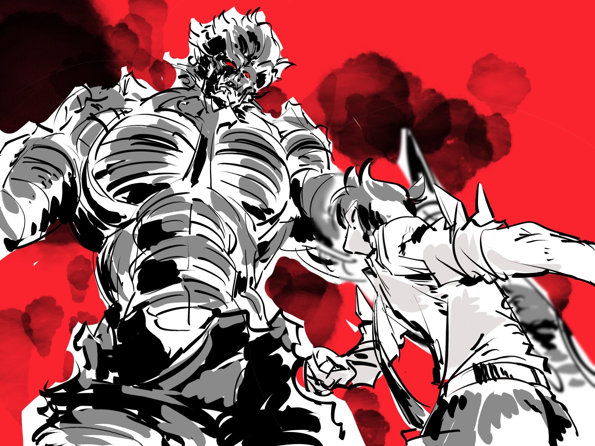 Ilustración para la segunda parte del anime 