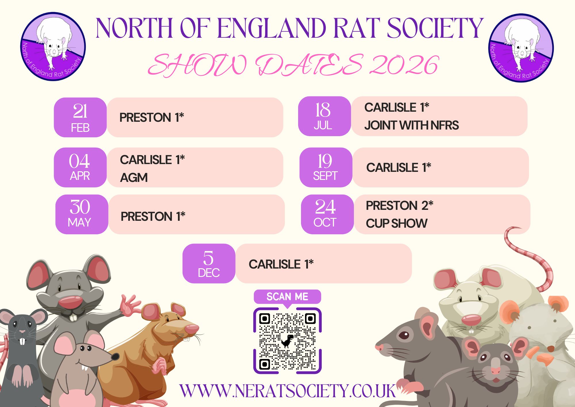 North of England Rat... - North of England Rat Society