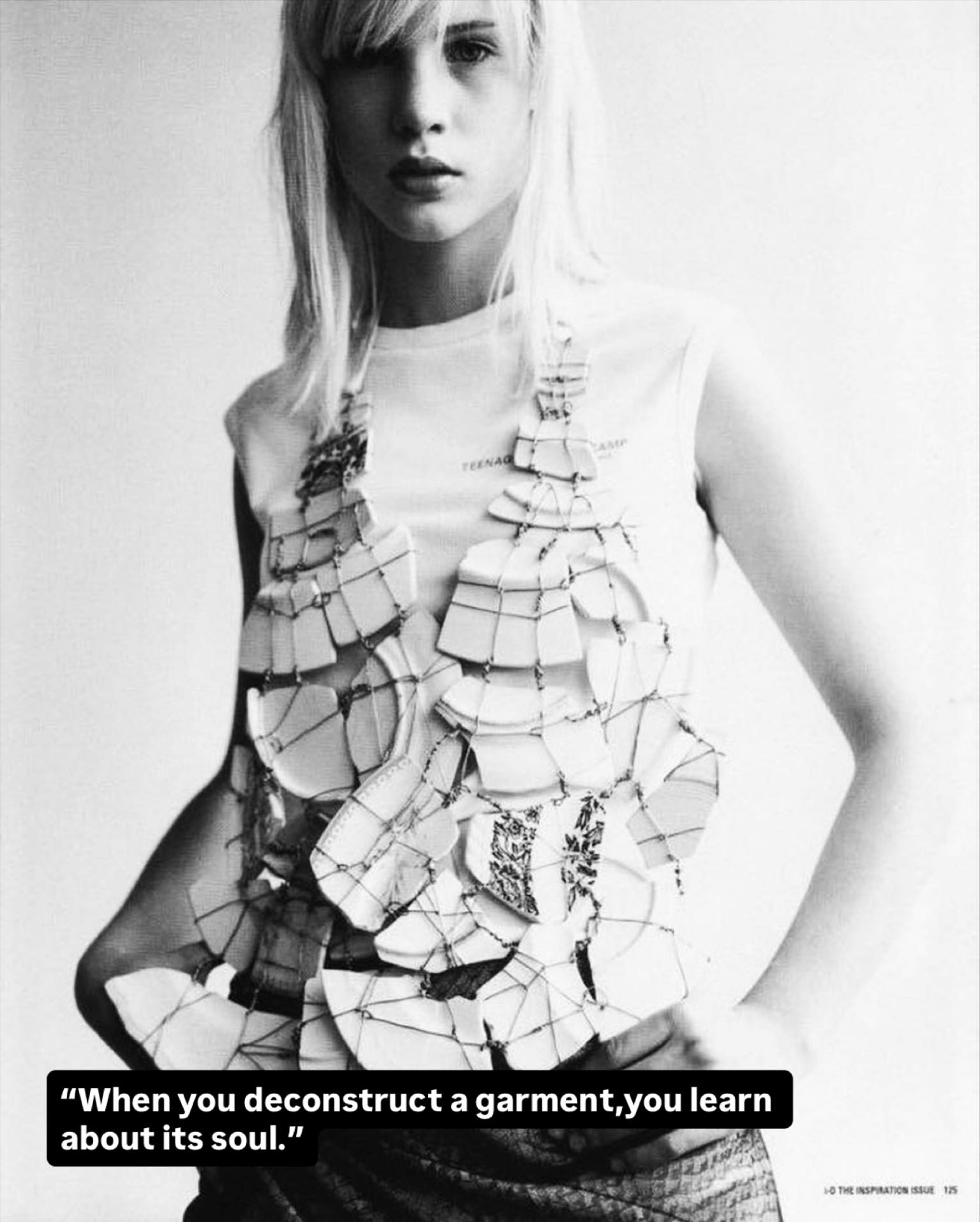Marina Faust was the backstage photographer for Maison Martin