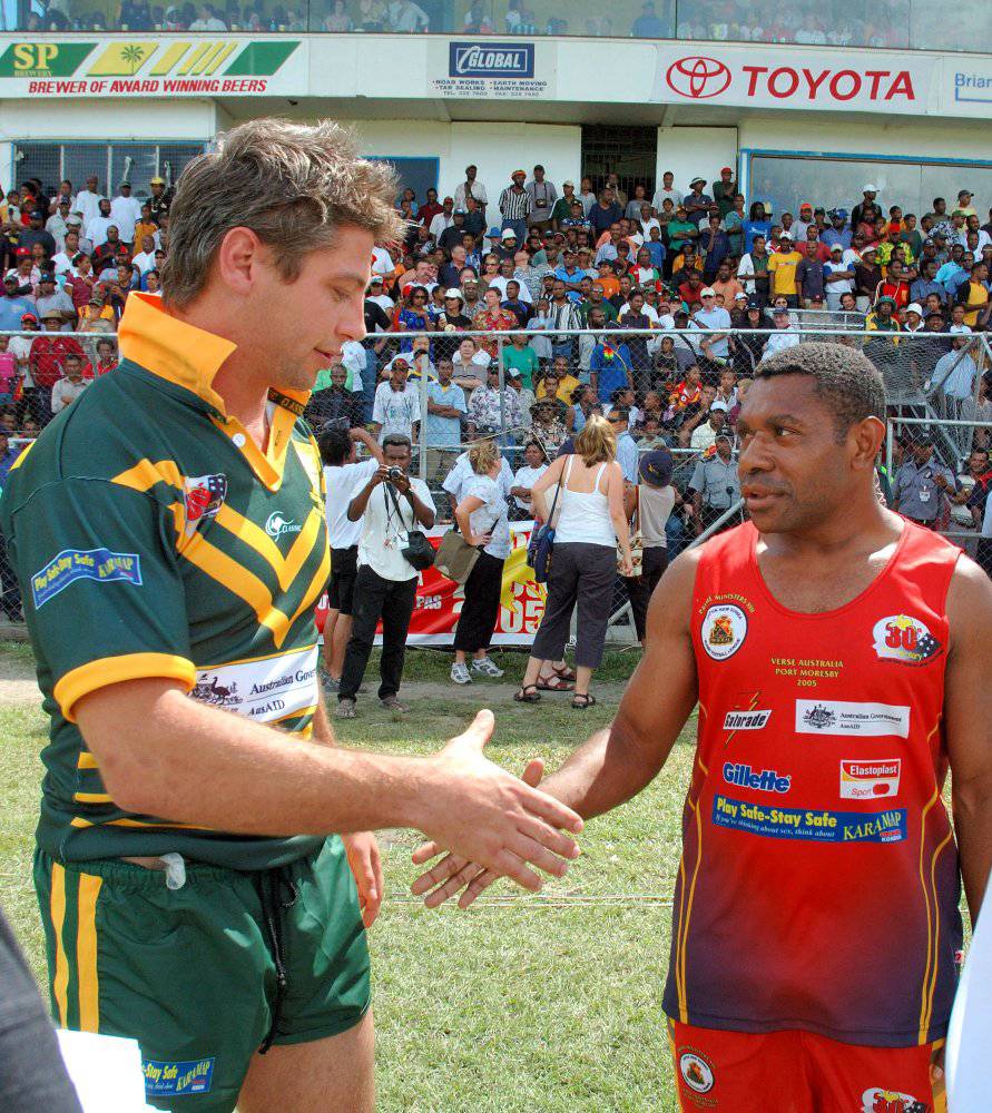 PARKER - PNG Prime Minister’s 13 captain Stanley Hondina and his ...