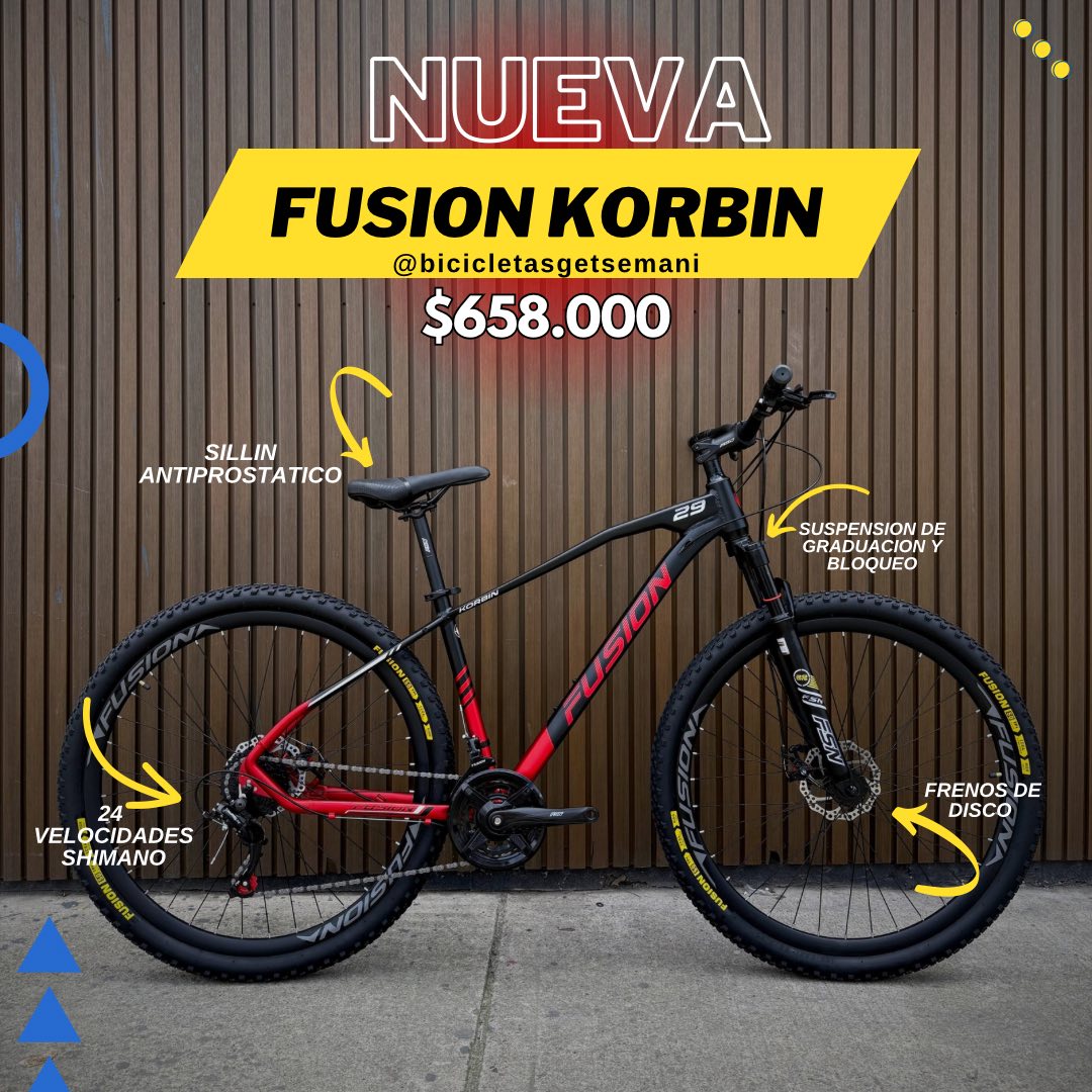 precio bicicleta fusion