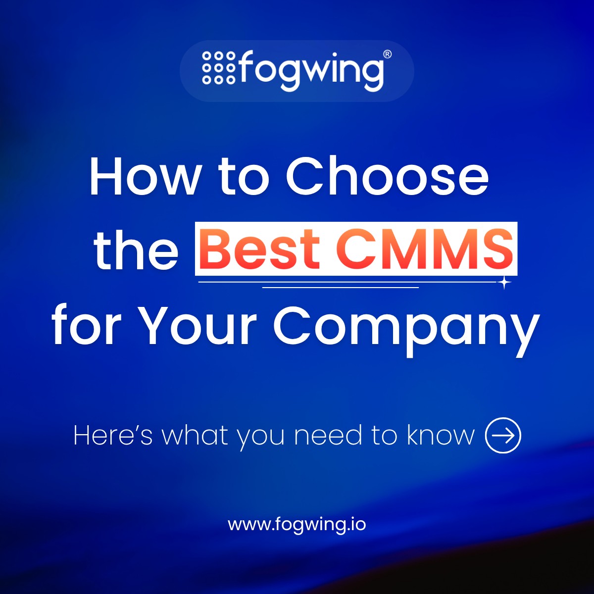 How to Choose the Best CMMS for Your... - Factana Computing | Facebook