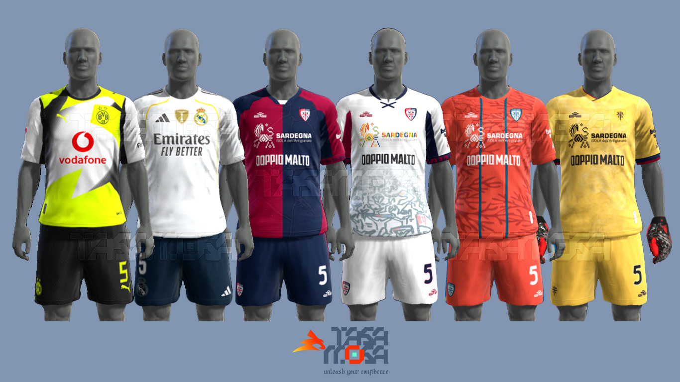 TasaMosa - SEASON 2025/2026, kits update 14 September 2025 Added ...