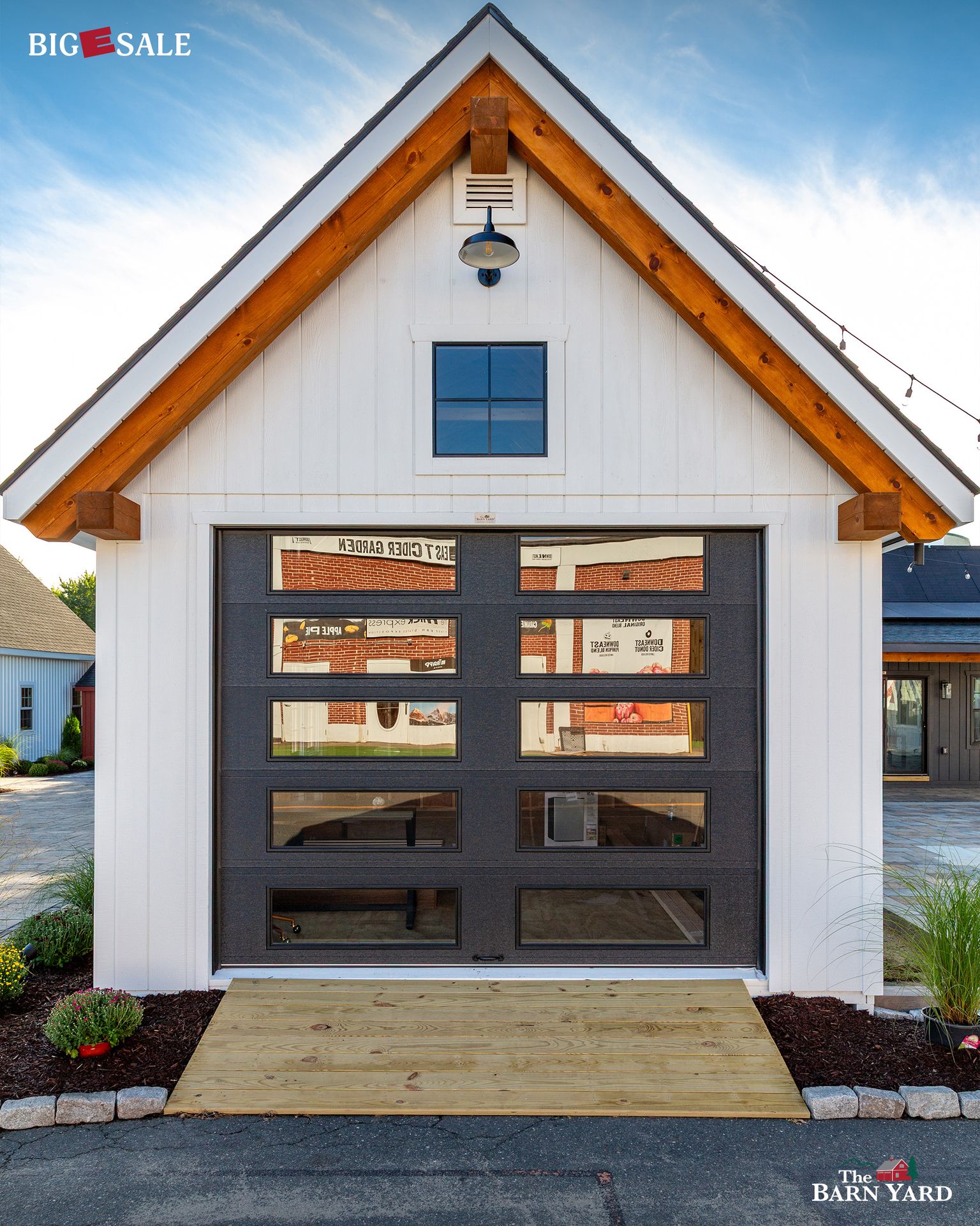 The Barn - On display at The Big E is a landmark 14' x 24' Grand ...