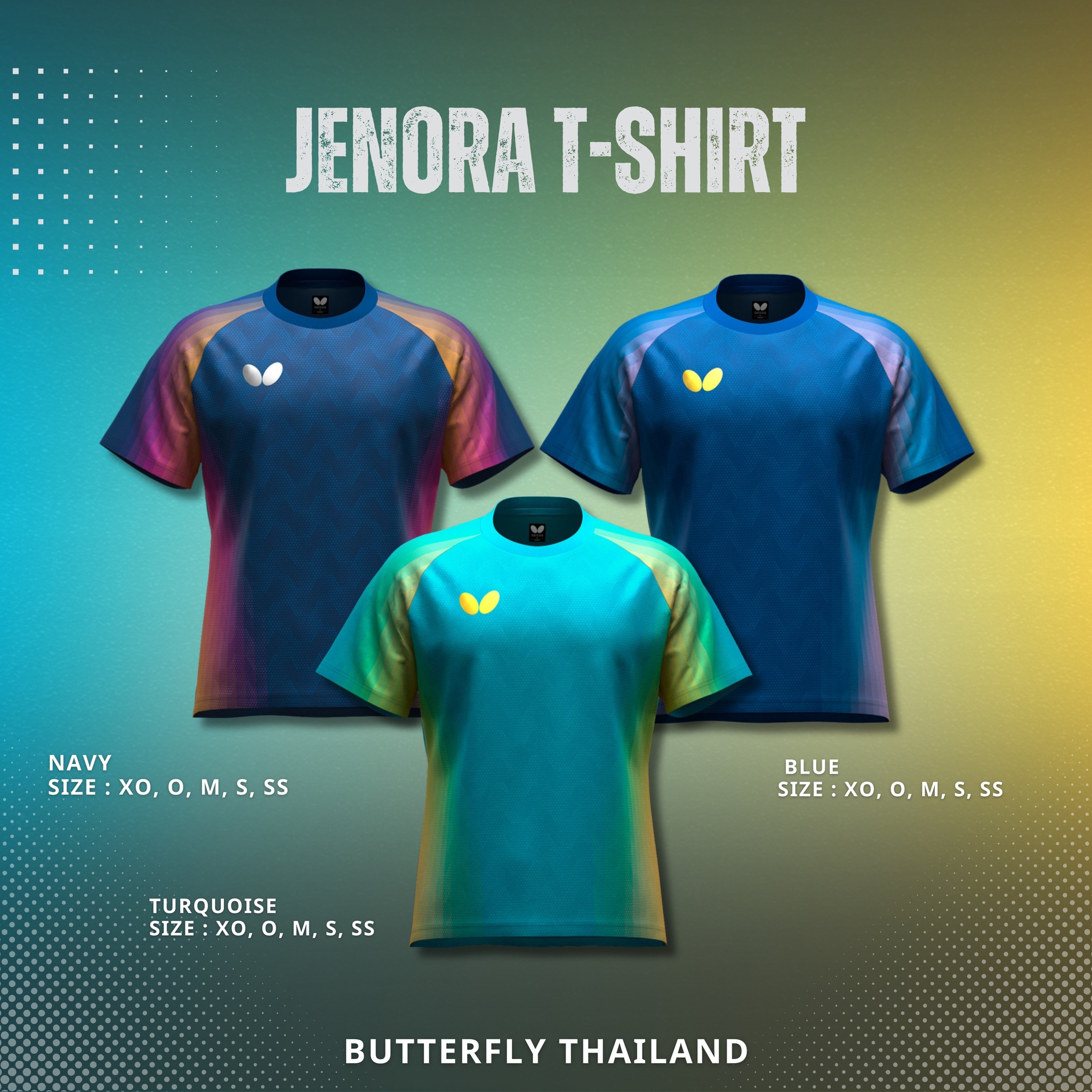 Butterfly - 📌Jenora T-shirt เสื้อ Jenora T-shirt เนื้อผ้าโพลีเอสเตอร์ ...