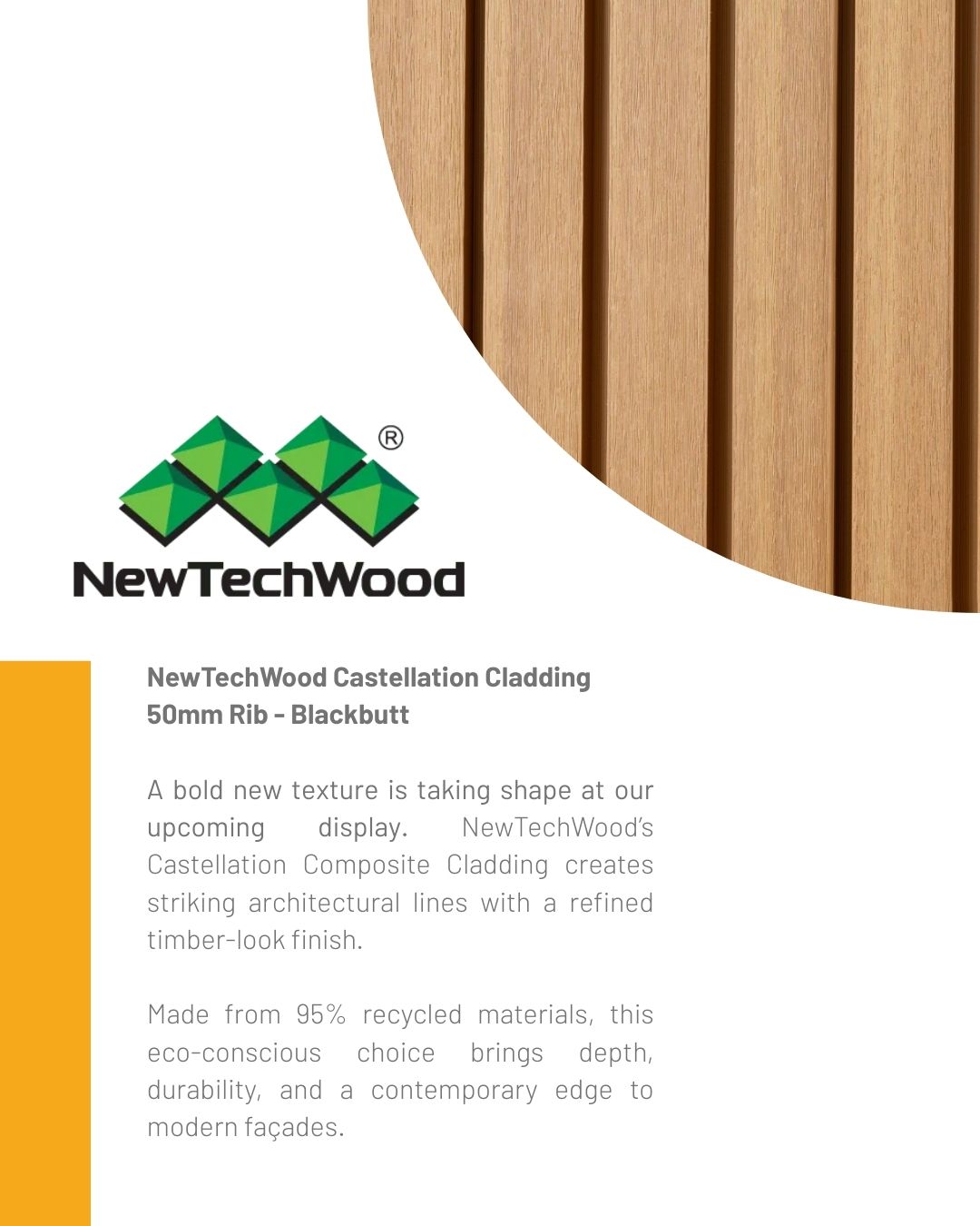 Modular - COMING SOON: NewTechWood Castellation Cladding (50mm Rib ...
