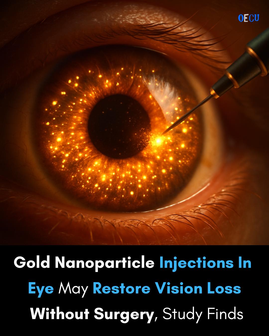 Only - 👁 Turning Gold Into Sight! Scientists are exploring a ...
