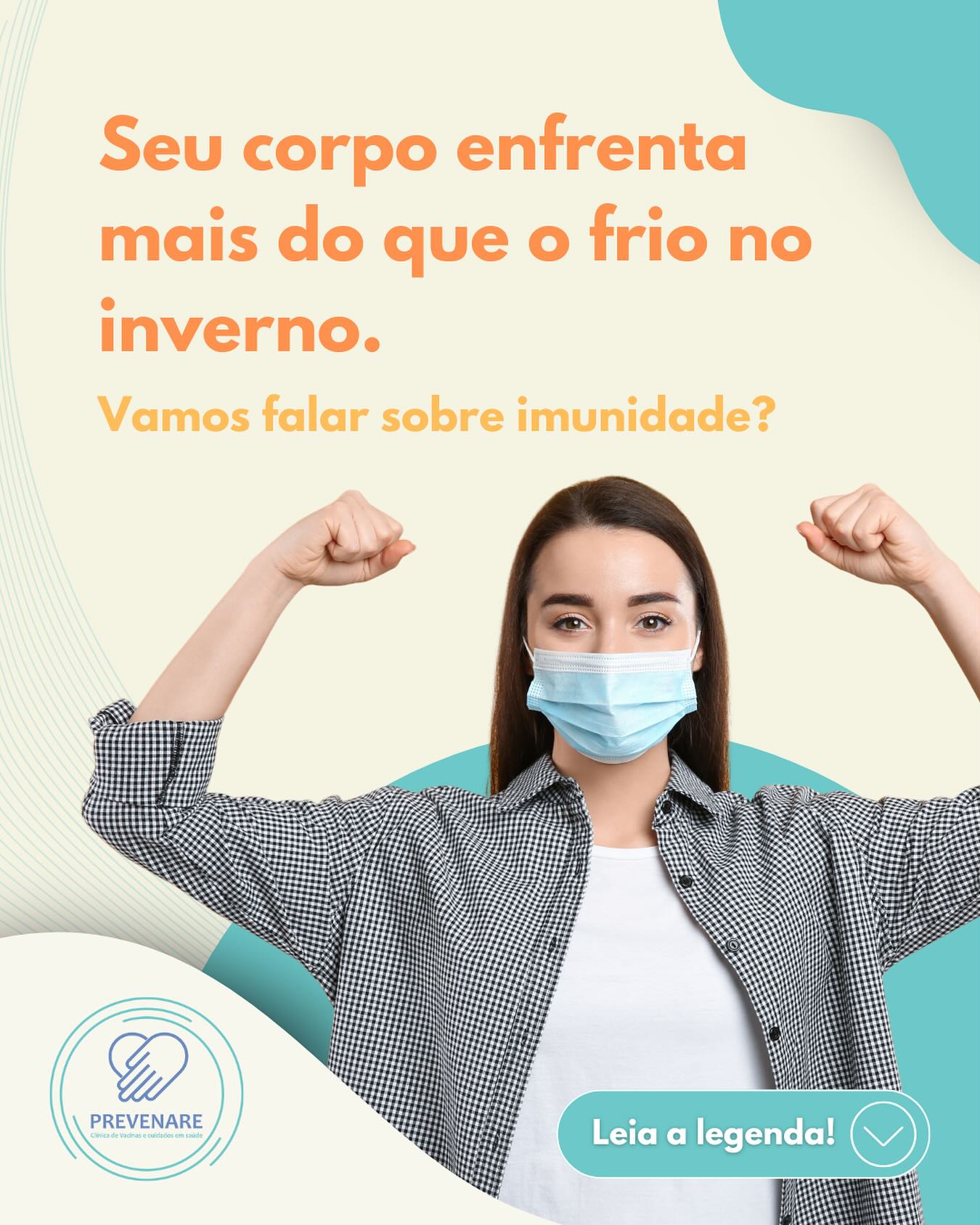 No frio, as pessoas se... - Prevenare Clínica de Vacinas | Facebook