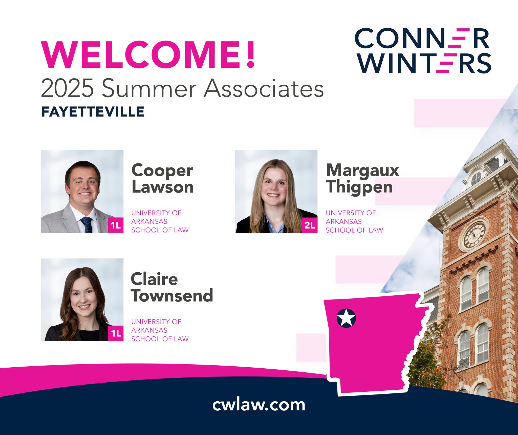 Conner - We're excited to welcome the 2025 class of summer associates ...