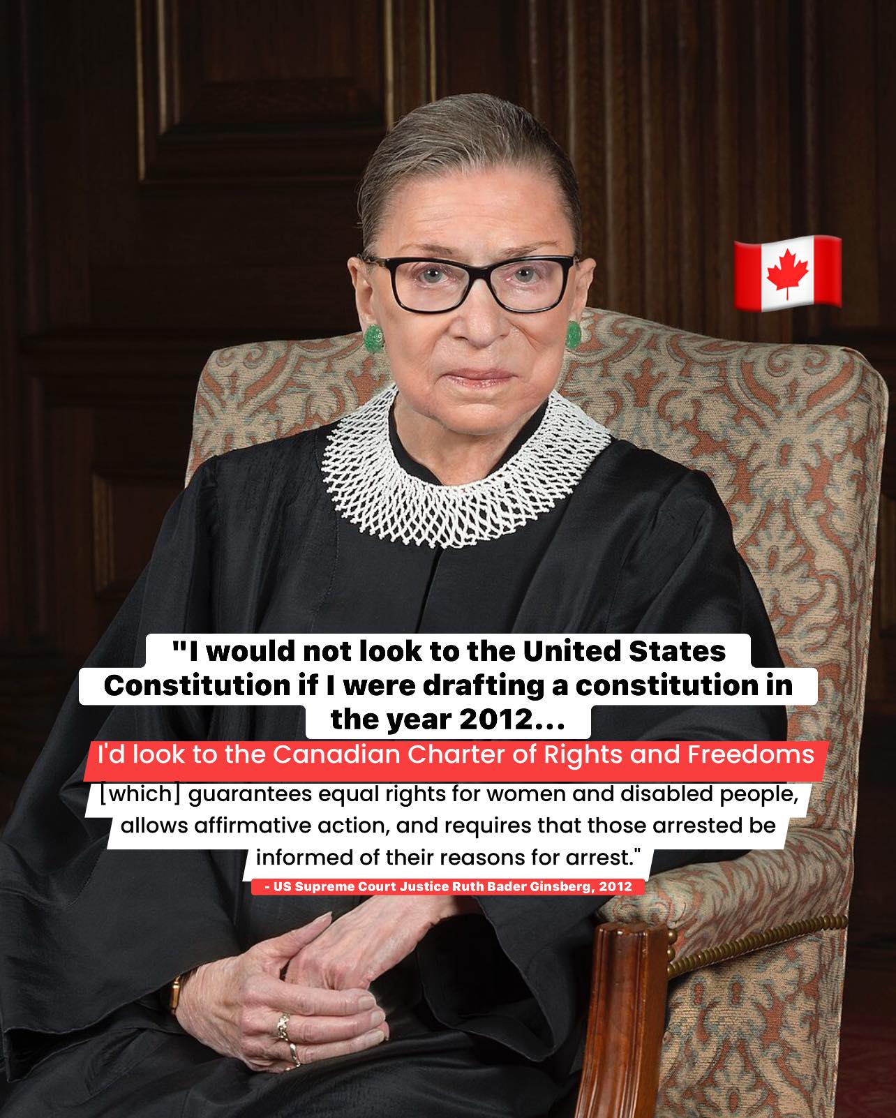Moving - It’s pretty incredible that the late US Supreme Court Justice ...
