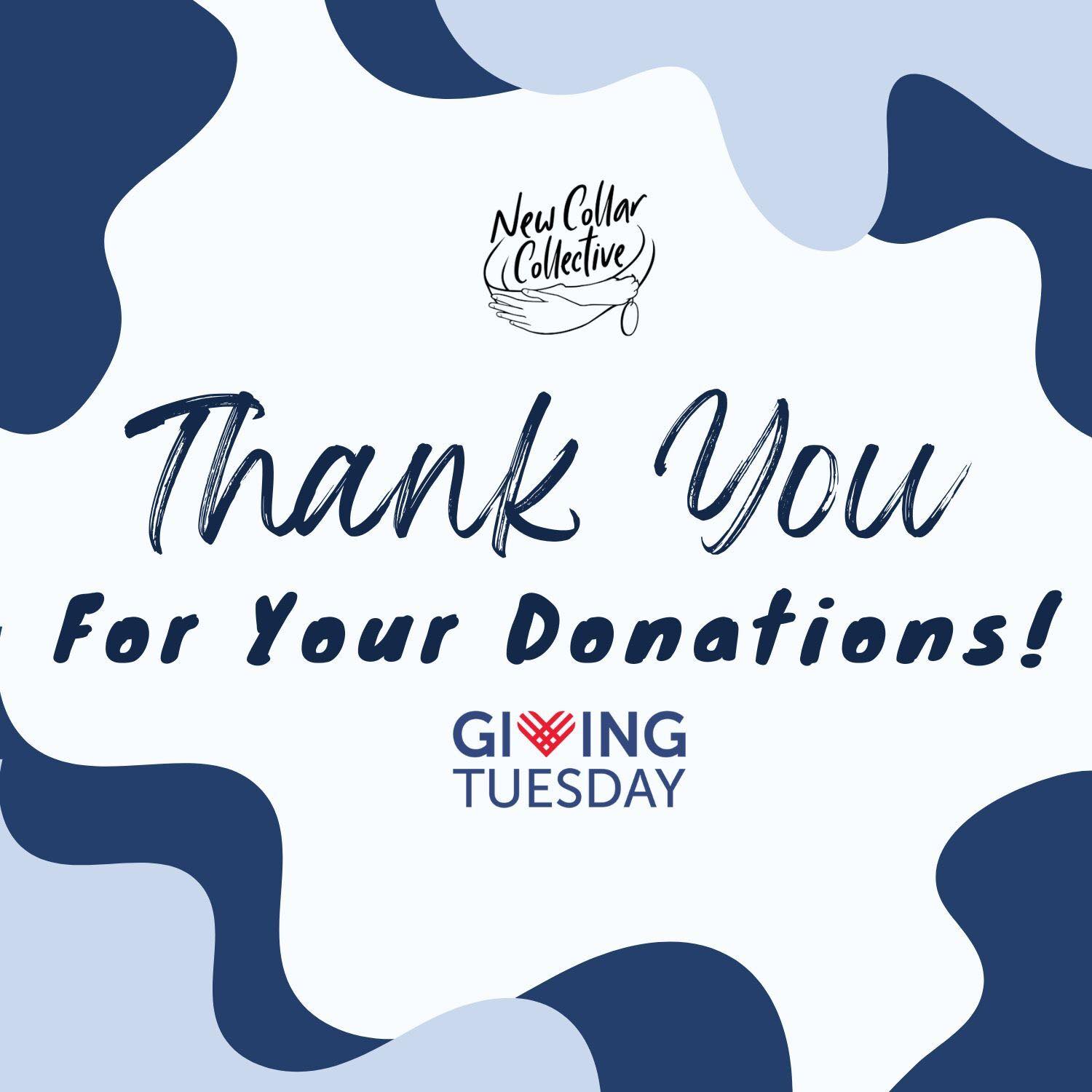 New - 💙 Giving Tuesday wrap-up 💙 As of the end of Giving Tuesday, we ...
