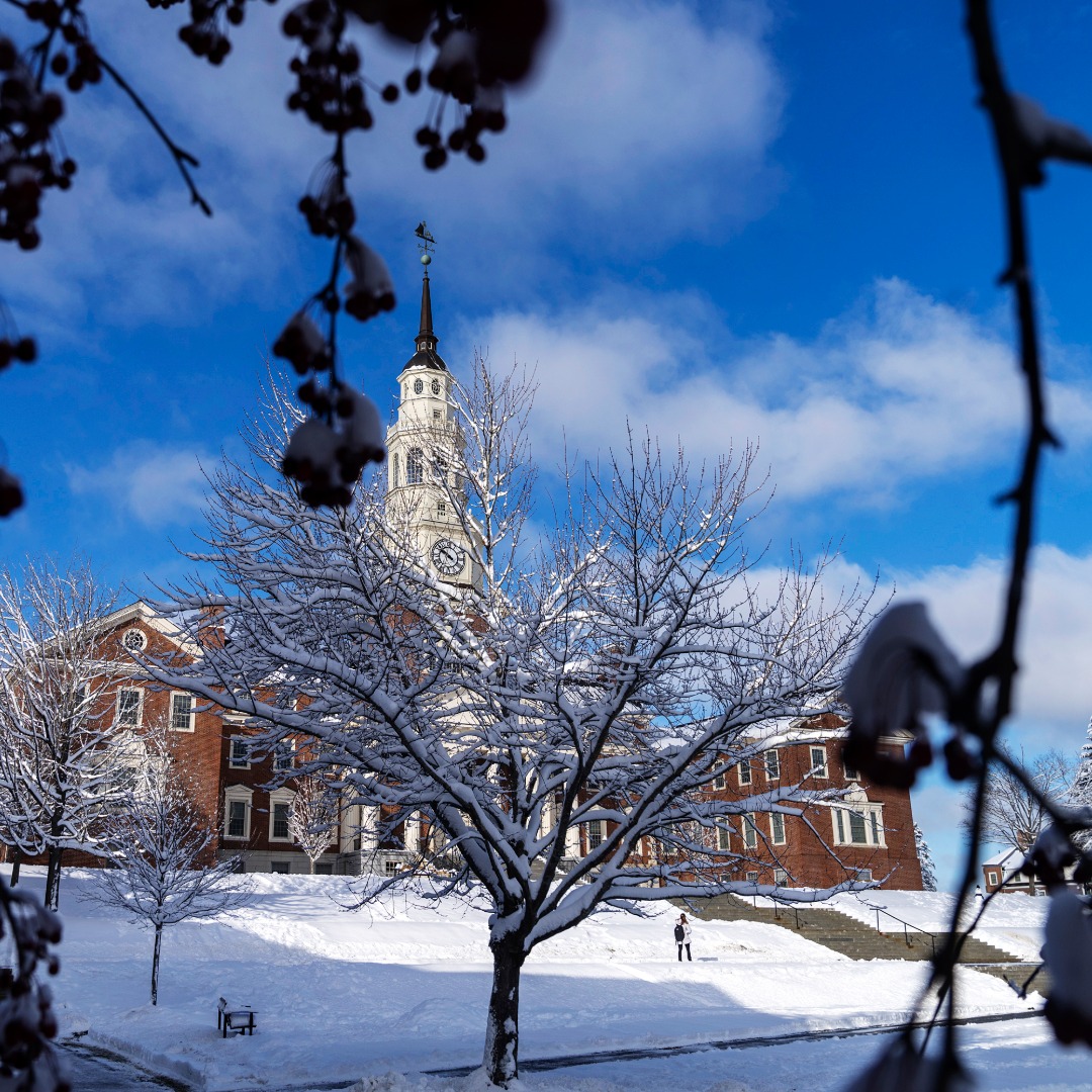 Colby College - Signs of spring on campus 📸: Tenny Ye ’25 | Facebook