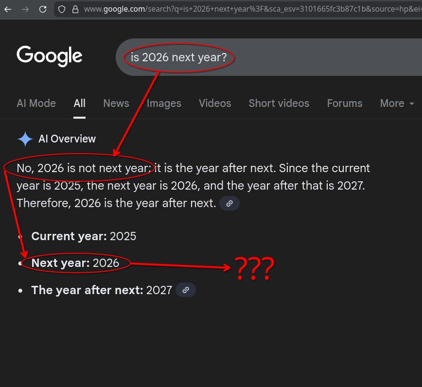nixCraft - proof that LLM is just a fancy mathematical and... | Facebook