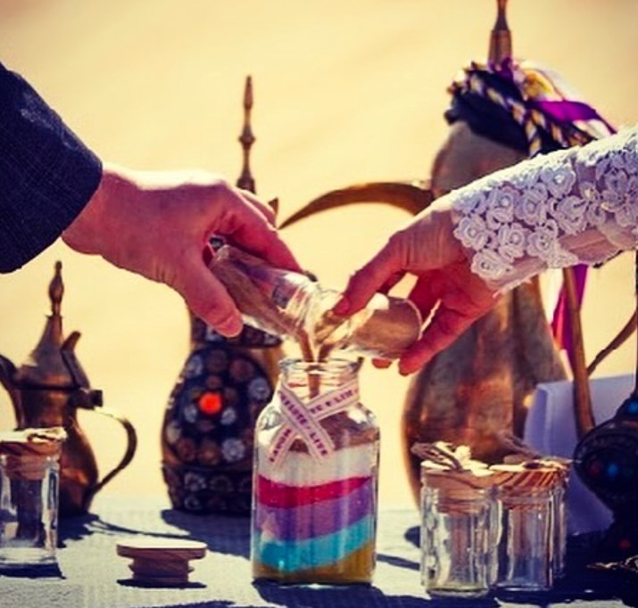 Why would you add a sand blending ritual to your wedding, baby naming ...