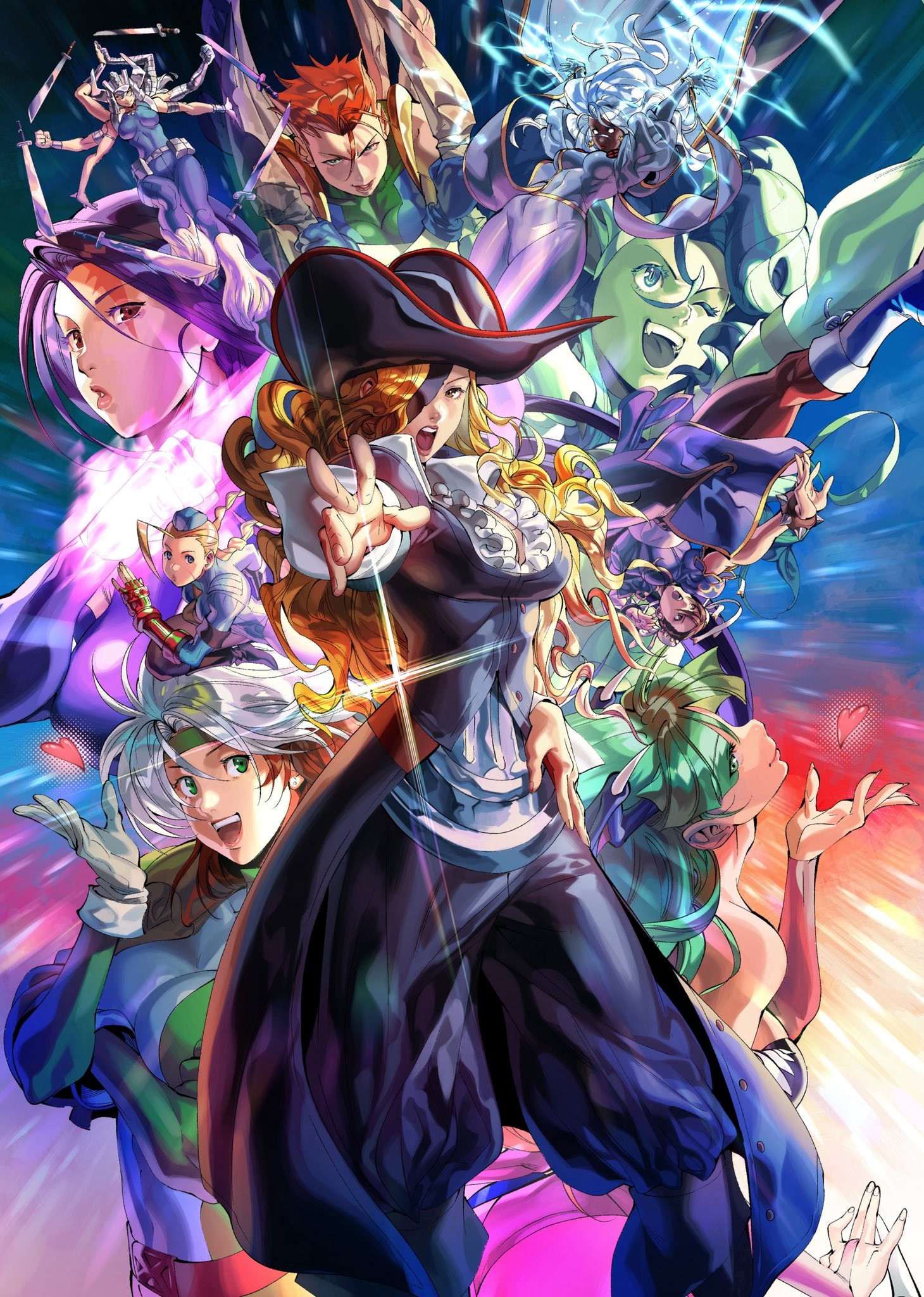 Marvel Vs Capcom artbook by UDON. Cover by Panzer.