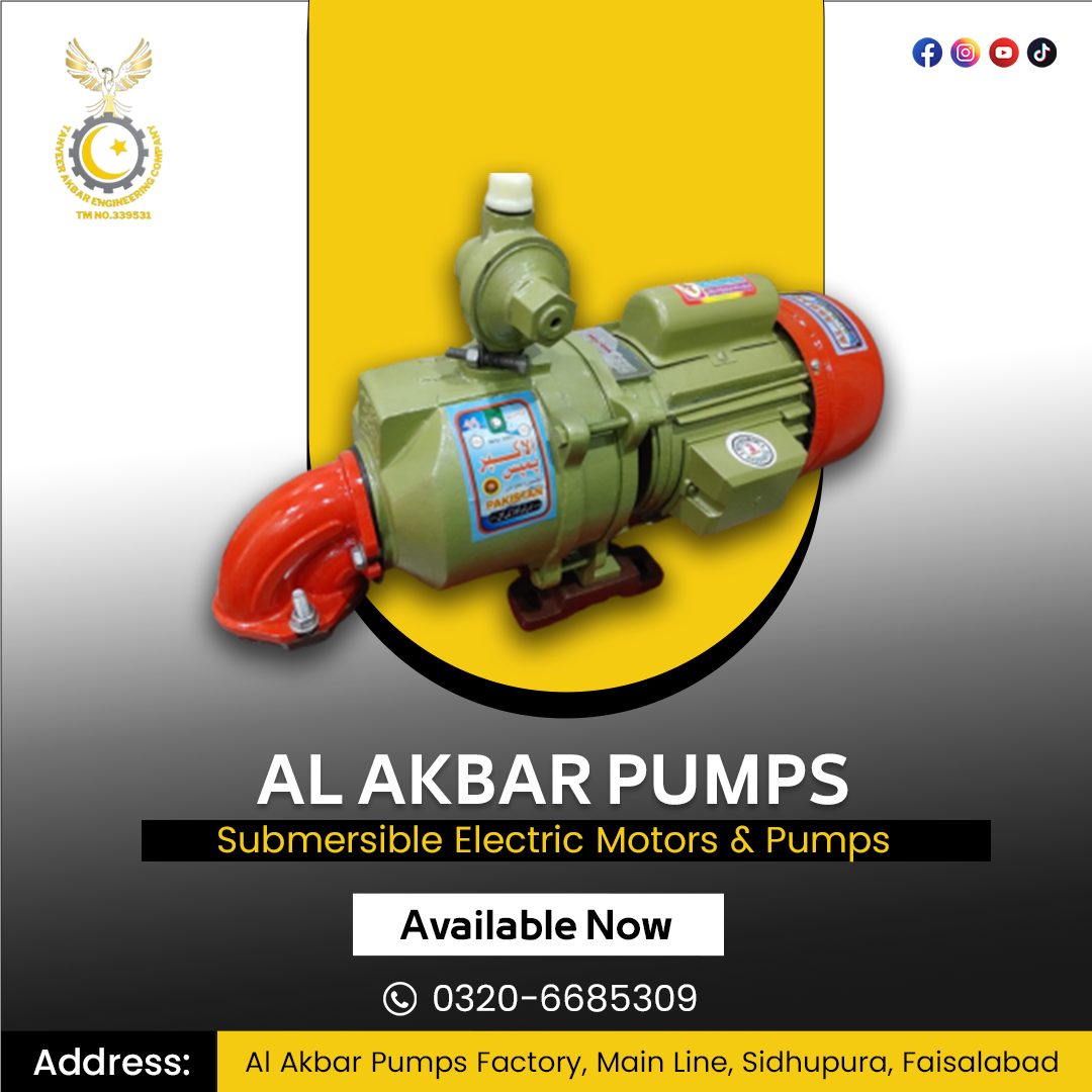 Al-Akbar Pumps | Faisalabad