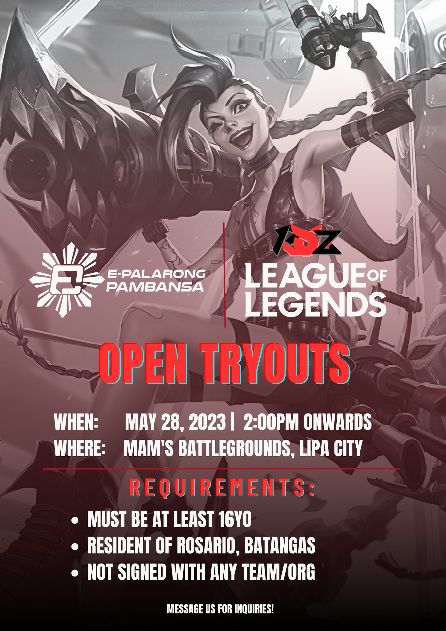ROZ Esports - 📣 Calling all League of Legends PC players!... | Facebook