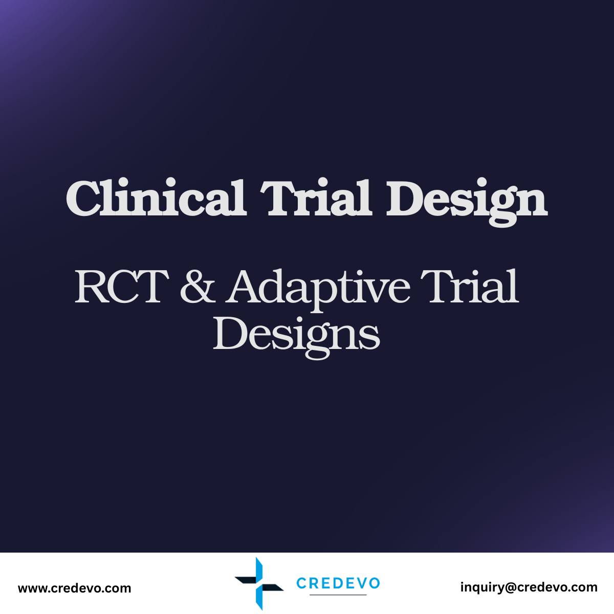 Credevo - 📊 Clinical trial success starts with the right... | Facebook