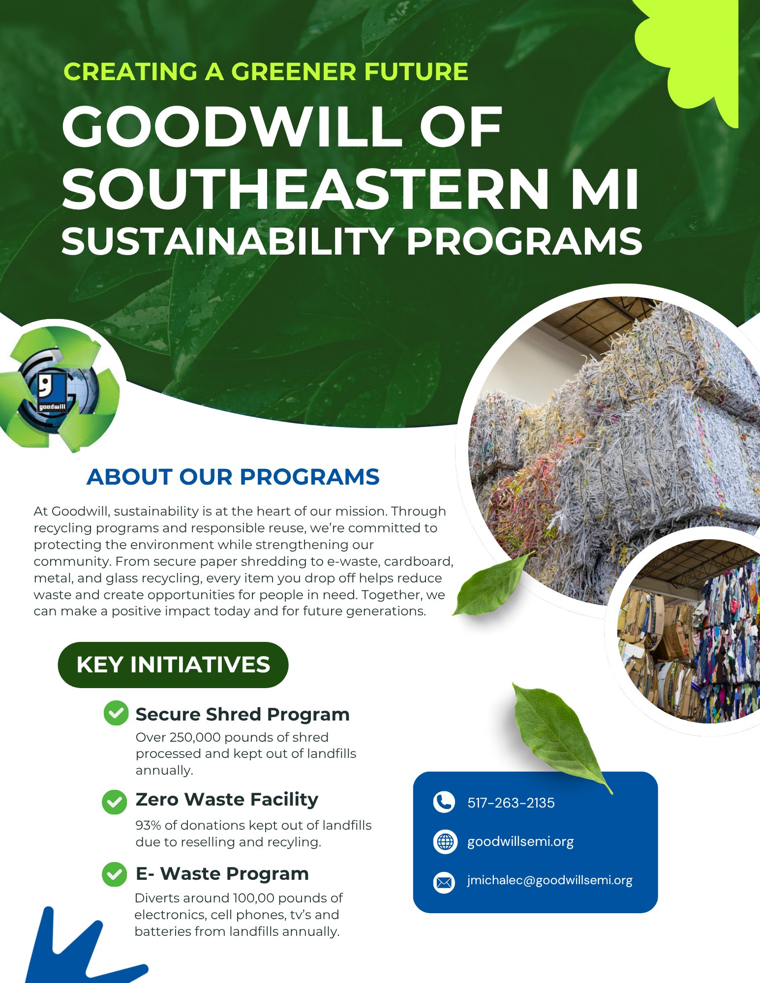 Goodwill... - Goodwill Industries of Southeastern Michigan