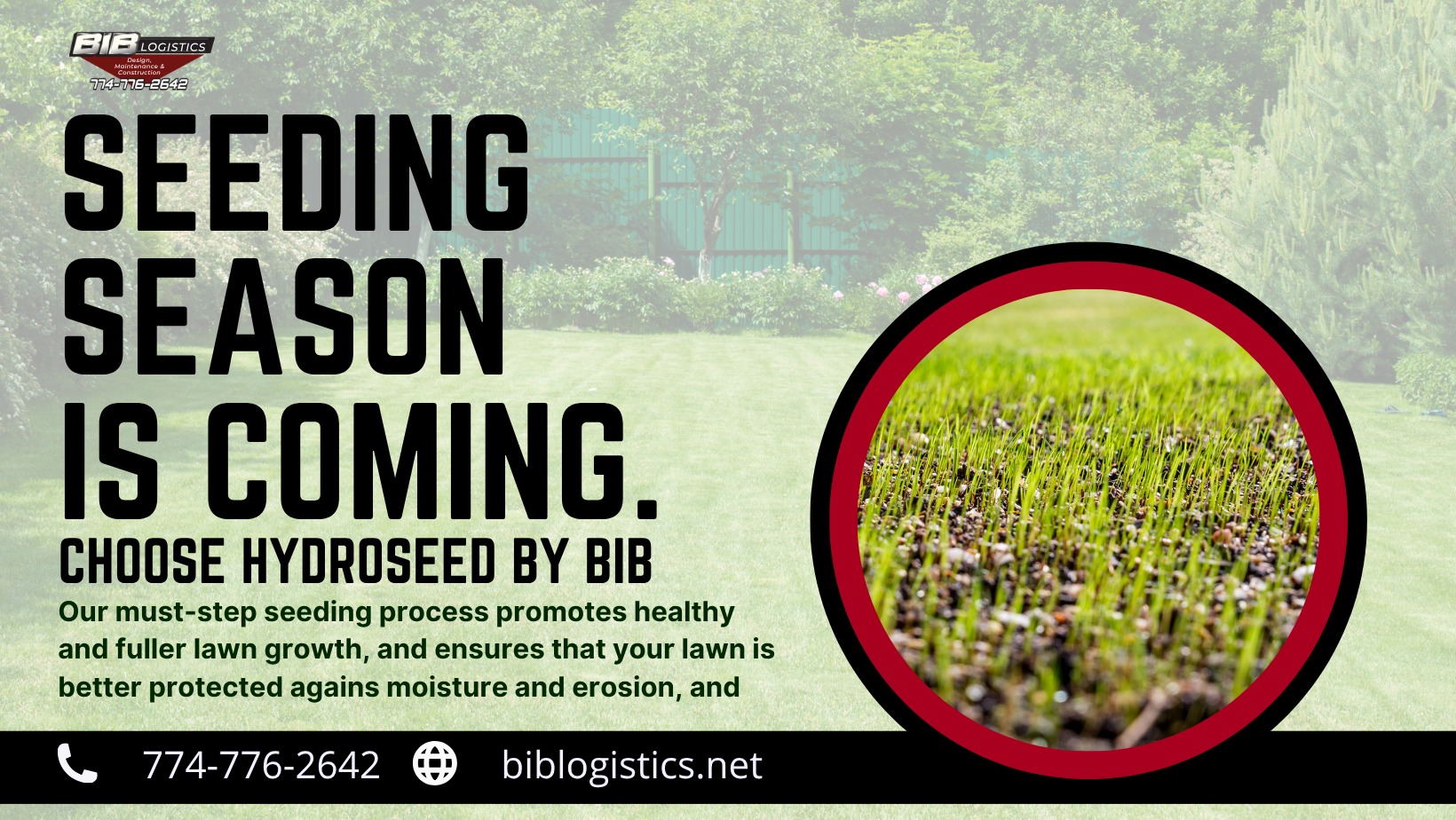 B.I.B - Fall is the best time to plant grass seed, and the organic ...
