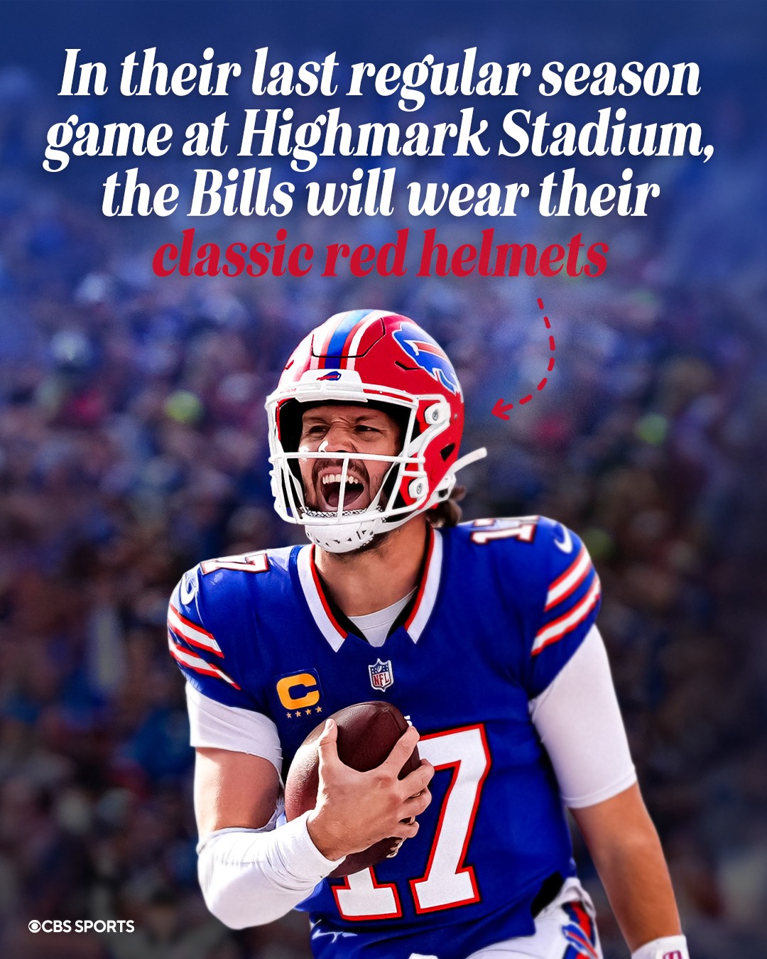 NFL on CBS - First time the Bills have wore their red... | Facebook