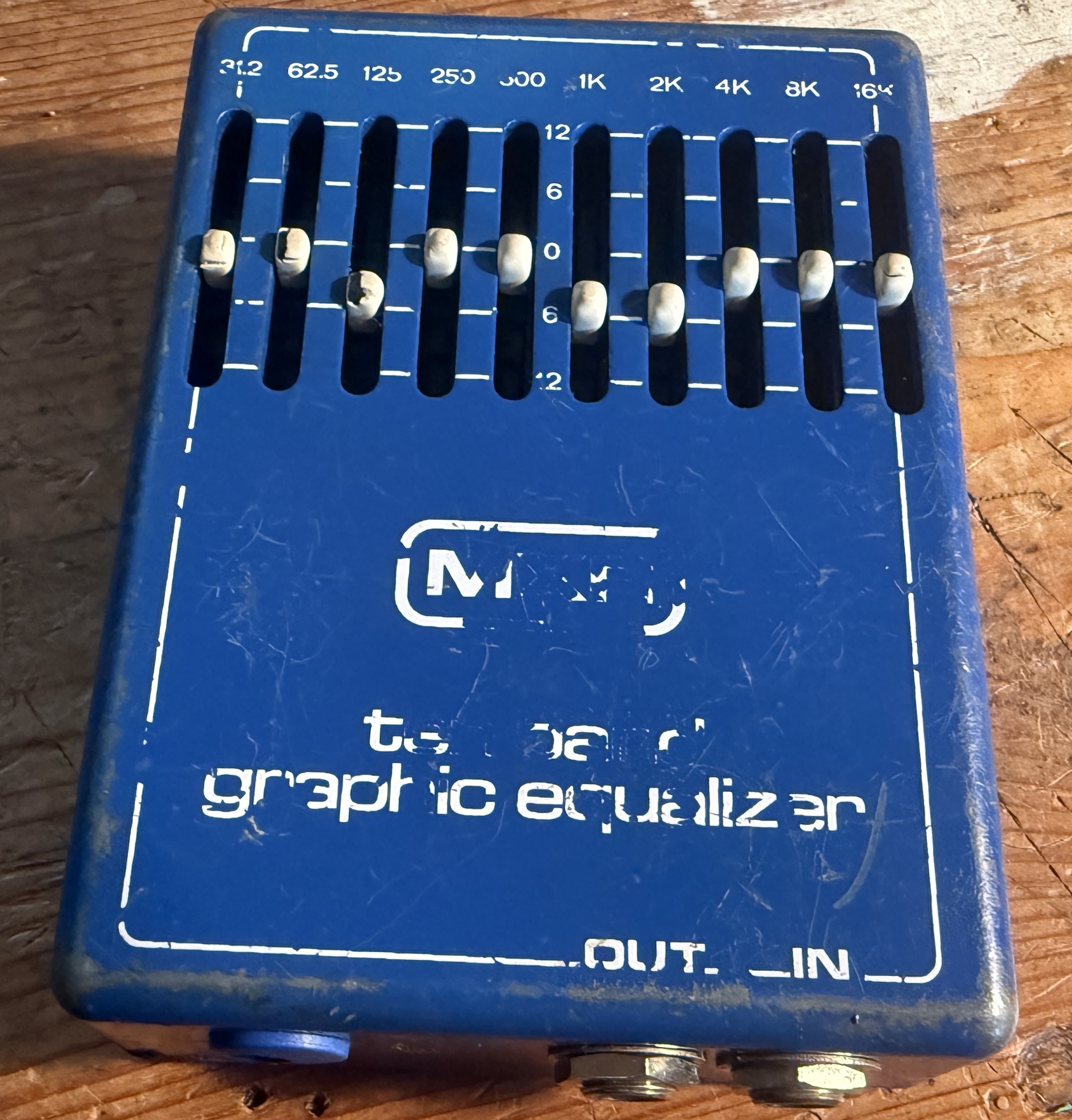 Late 1970s MXR 10 band equalizer with box & manual