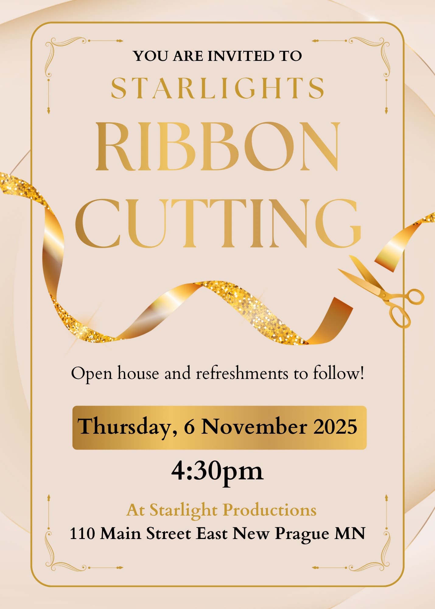 New - 📅 Thursday | 4:30 PM 📍 Starlight 🎀 Red Ribbon Cutting & First ...