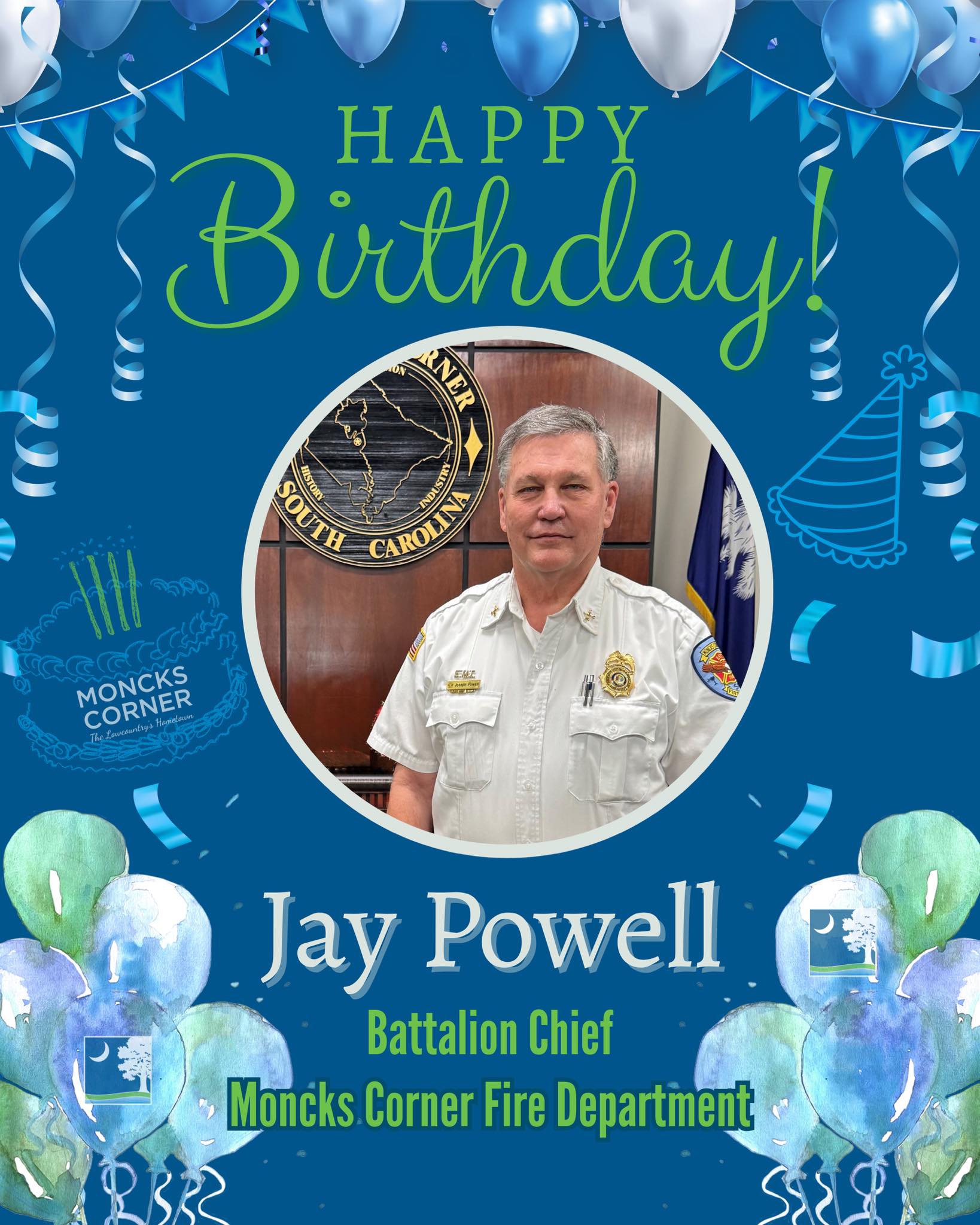 Town - Join us in wishing Battalion Chief Jay Powell a very Happy ...
