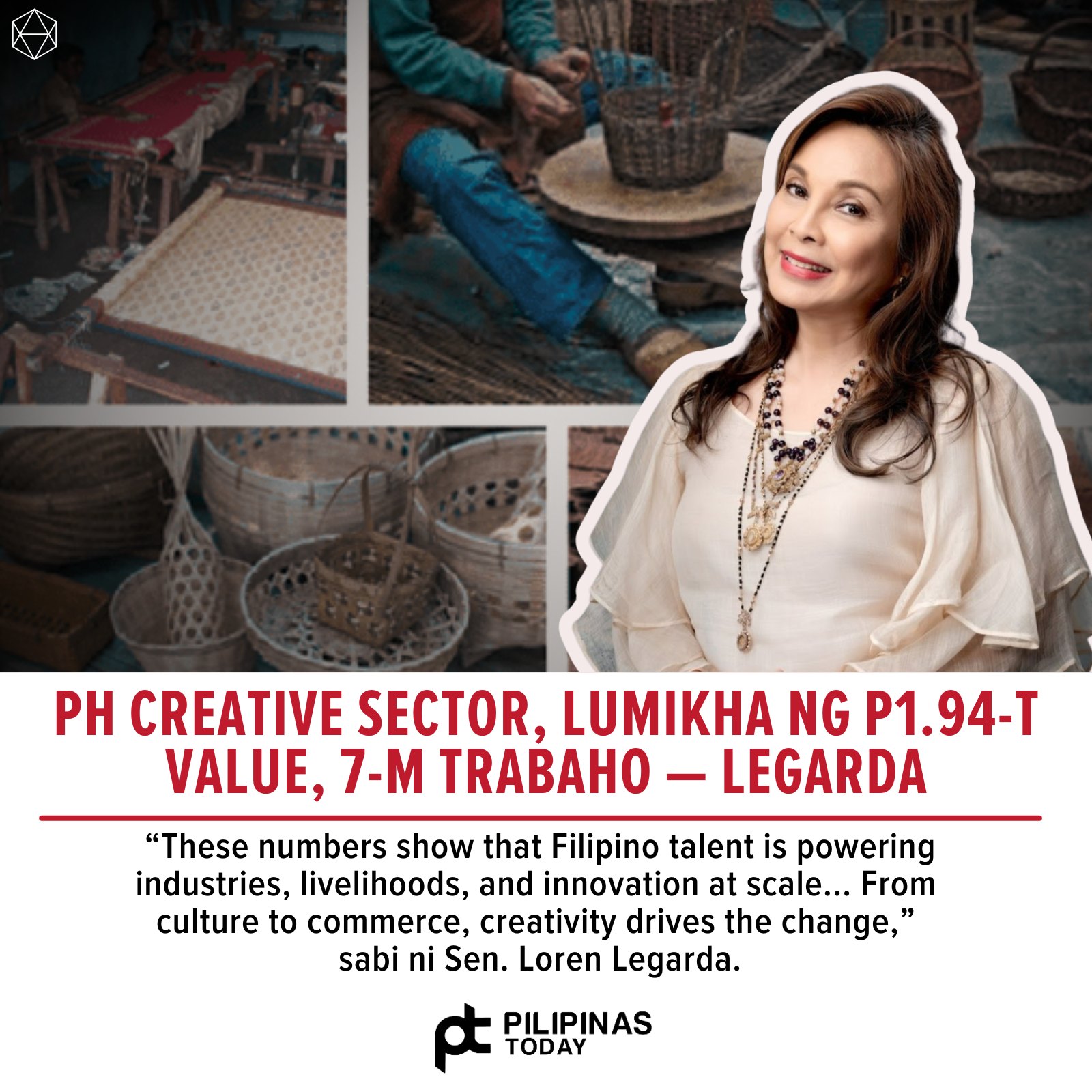 Wanna - Malugod na ibinahagi ni Sen. Loren Legarda ngayong National ...
