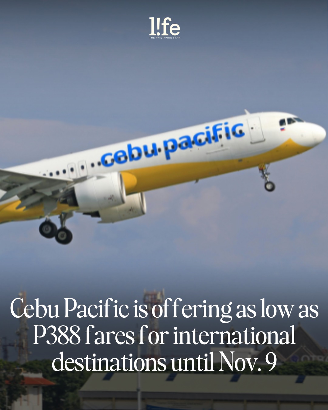 PhilSTAR - FIRST INTERNATIONAL TRIP OF 2026? ️ Cebu Pacific is dropping ...