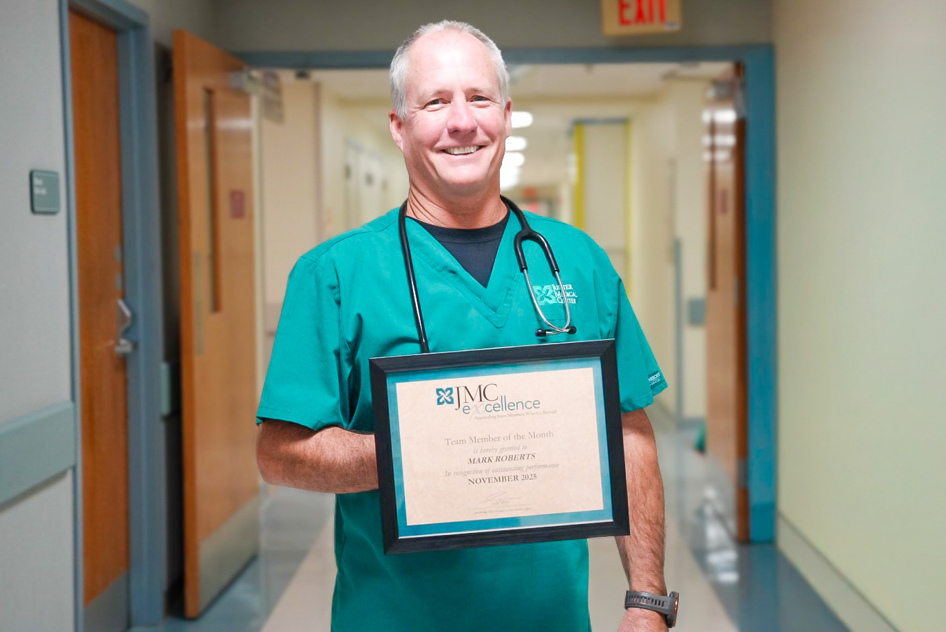 Jupiter - Please join us in congratulating Mark Roberts, RRT II, from ...