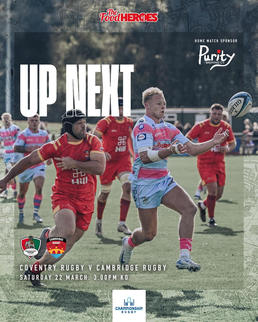 Coventry - UP NEXT: Cambridge Rugby 🔥 The wait is almost over! ⏰ 🆚 ...