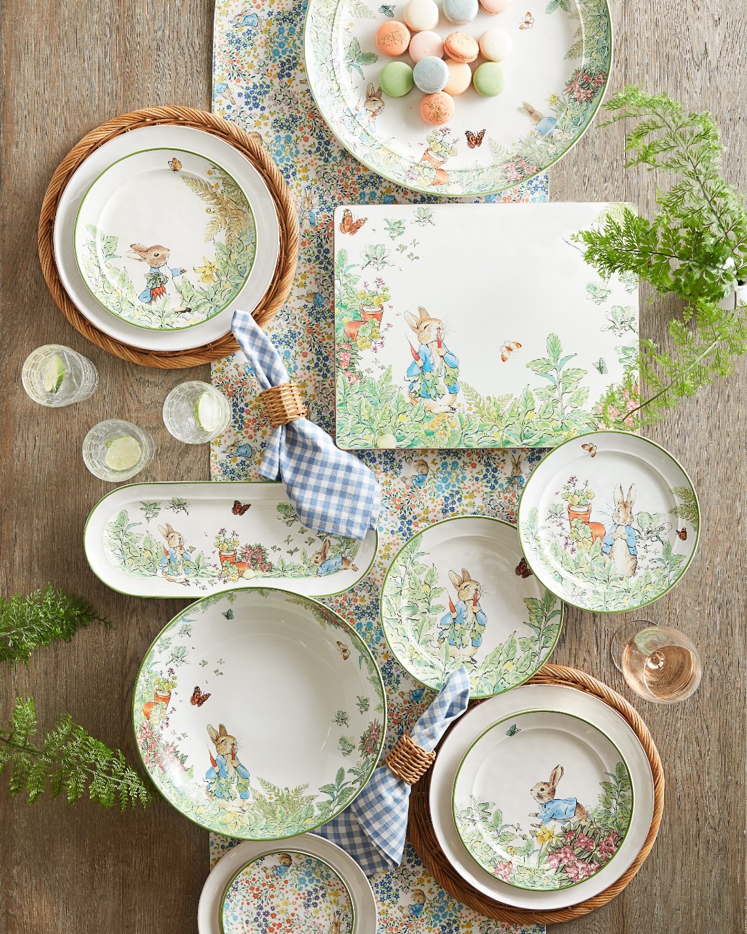 Wedgwood Beatrix Potter Peter Rabbit 1989 Birthday Plate. The