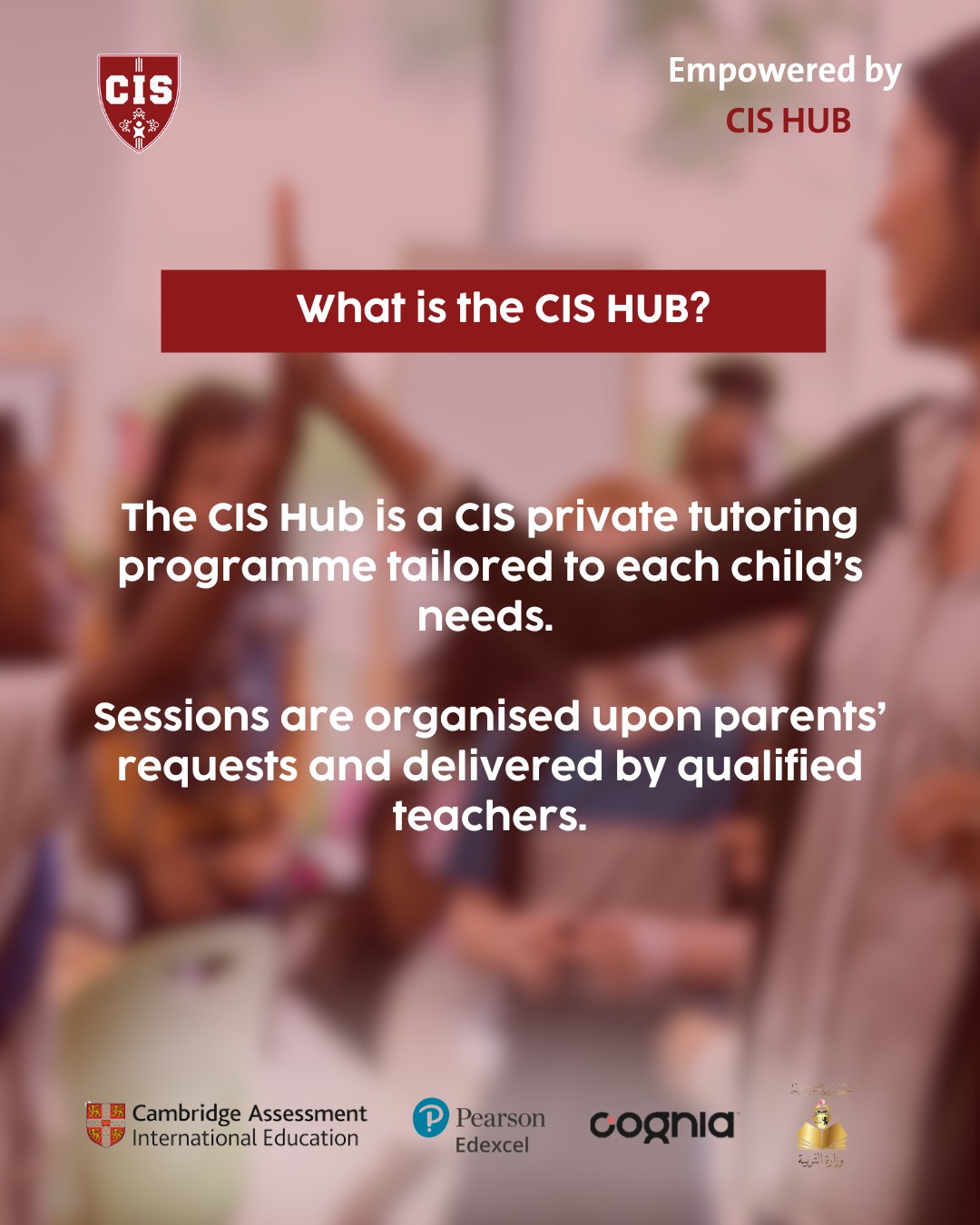 CIS International... - CIS International School of Tunis