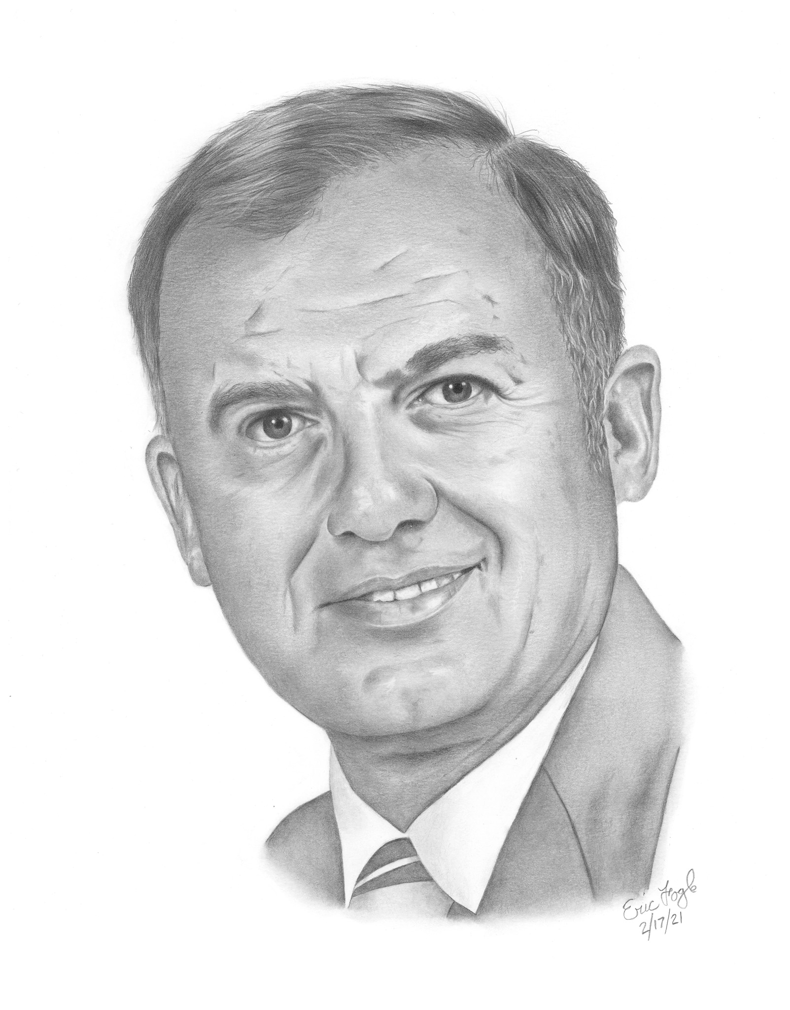 Eric Fogle Graphite Pencil Art