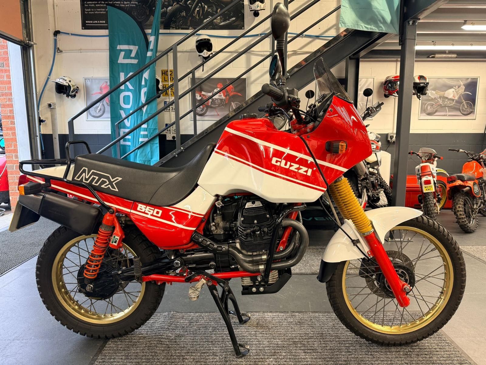 その他 16 true Check out this rare 1987 Moto Guzzi NTX 650 in superb original