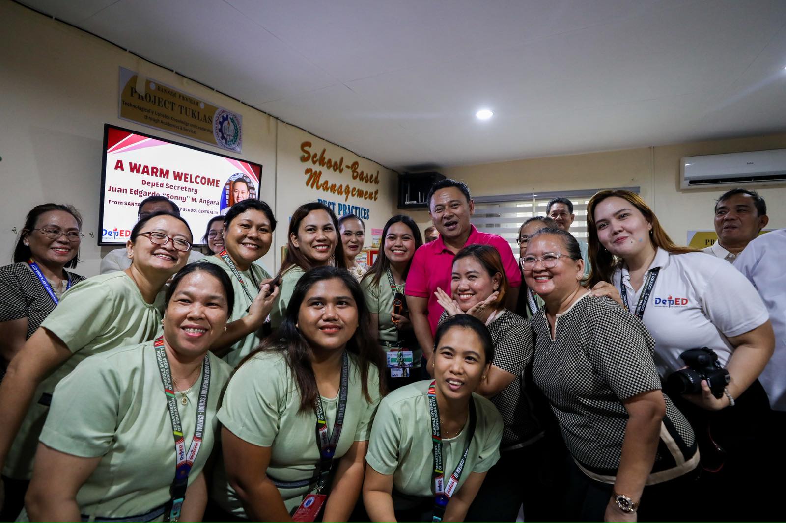Sonny - Sa ating huling pag-iikot sa mga paaralan para sa pagbubukas ng ...