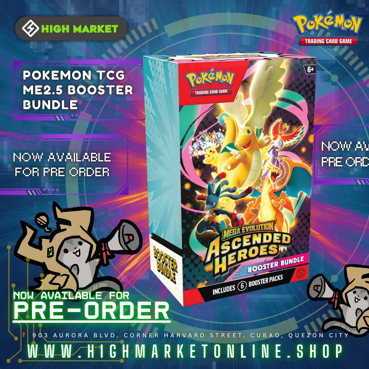 me booster box Pokemon: [ME-01] Mega Evolution Bundle  GuuBuu Hobby Mega EvolutionChaos Rising  PRE-ORDER NOW! ONLY UNTIL