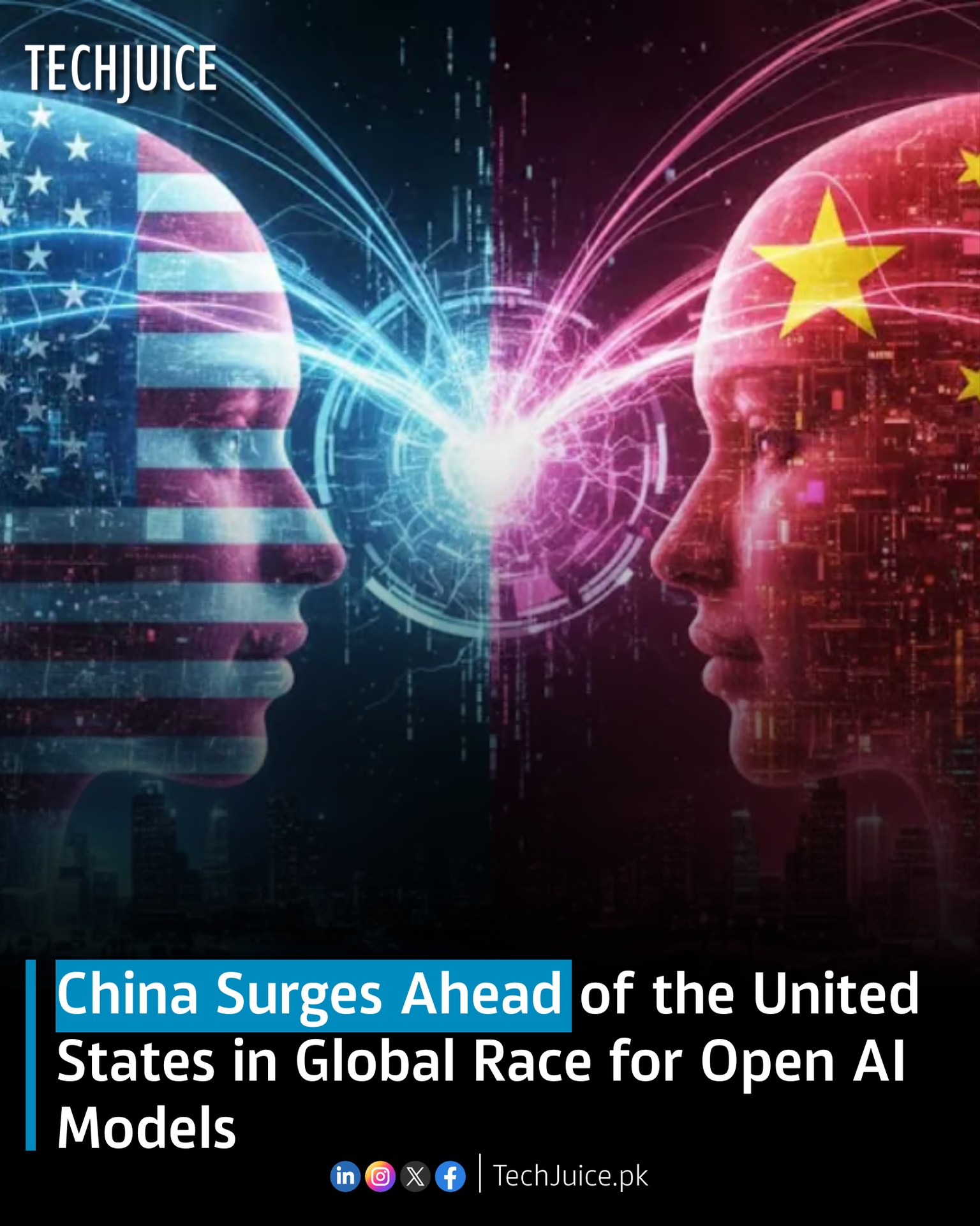TechJuice - China Overtakes the US in Global Market for Open AI Models ...