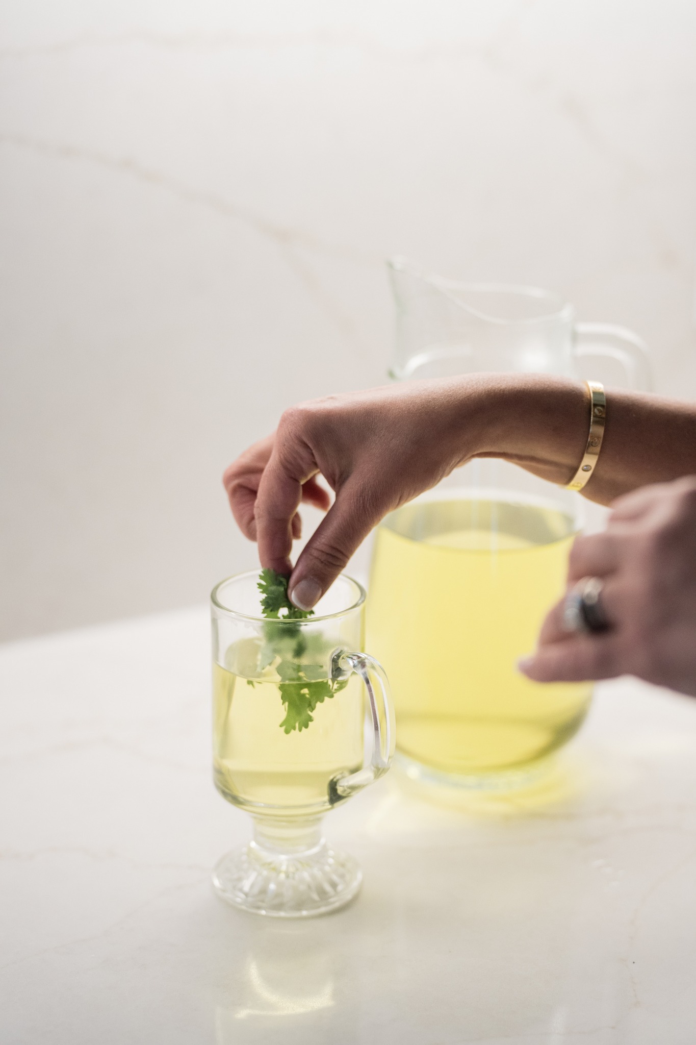 My - Cilantro tea isn’t just refreshing—it’s medicinal 🌿⁠ ⁠ This simple ...