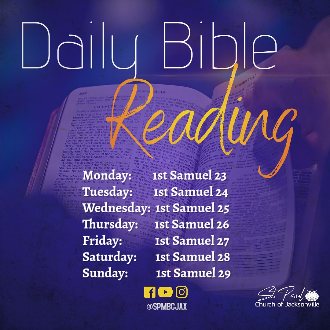 📖 Daily Bible... - St Paul Church of Jacksonville, INC | Facebook