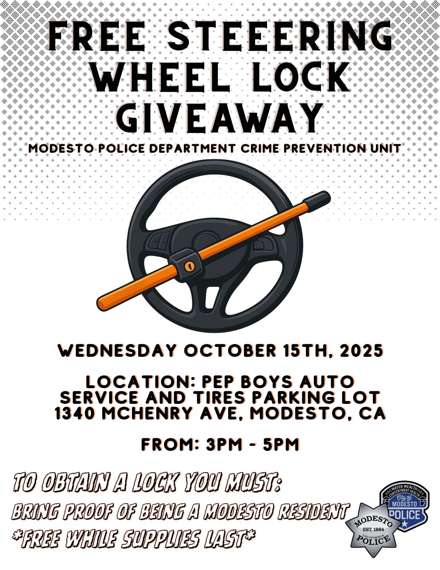 Modesto Police Department - Please join us in congratulating Officer ...