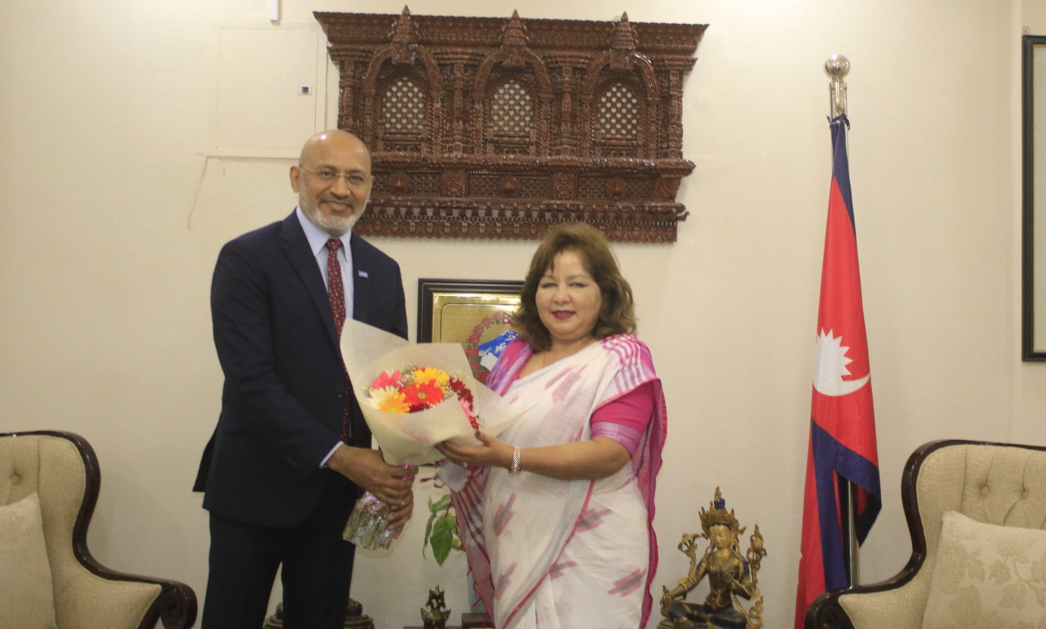 Arzu Rana Deuba - Mr. Riaz Yasin Khan Lodhi, newly... | Facebook