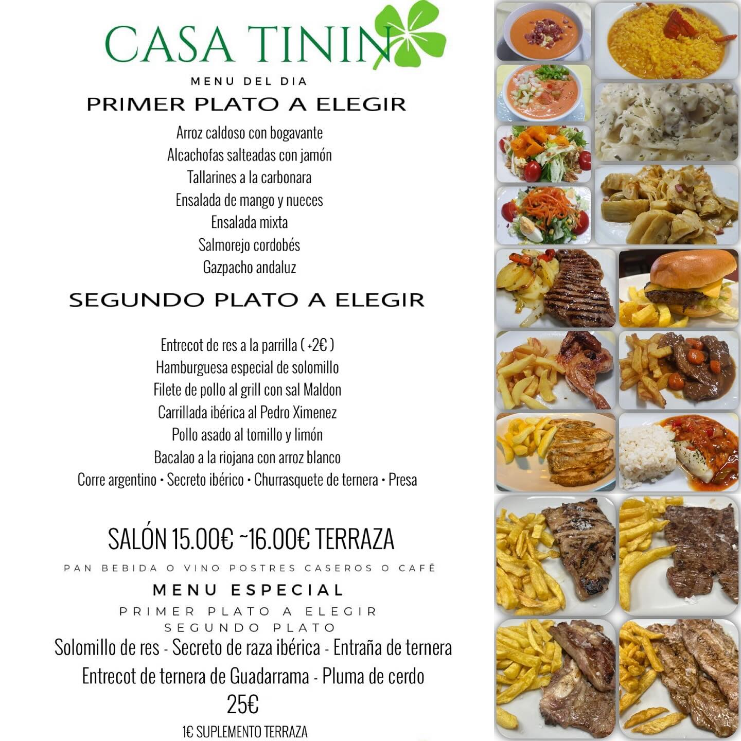 CASA - 🍀MUCHO MÁS QUE UN MENÚ🍀 🔴¡¡EL SABOR DE LO NUESTRO!! ️RESERVAS ...