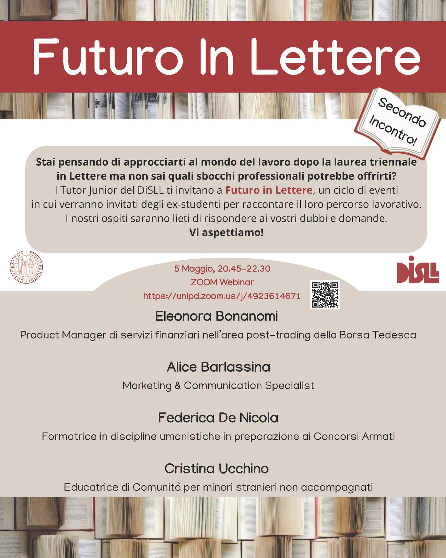 Studi - Futuro in Lettere - Secondo incontro -- 🔗https://ssu.elearning ...