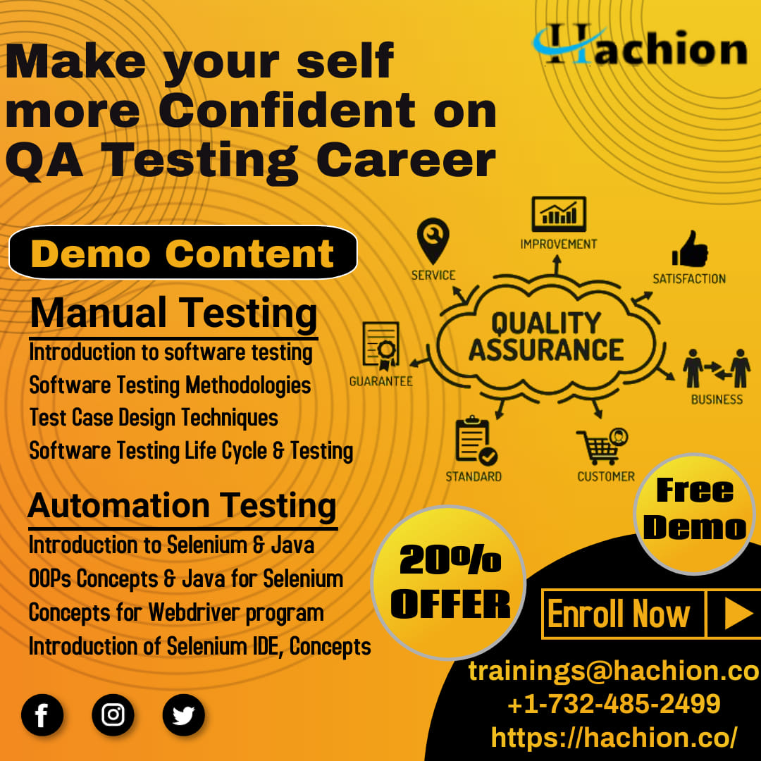 *QA Manual Testing Online Training*... - QA Online Training | Facebook