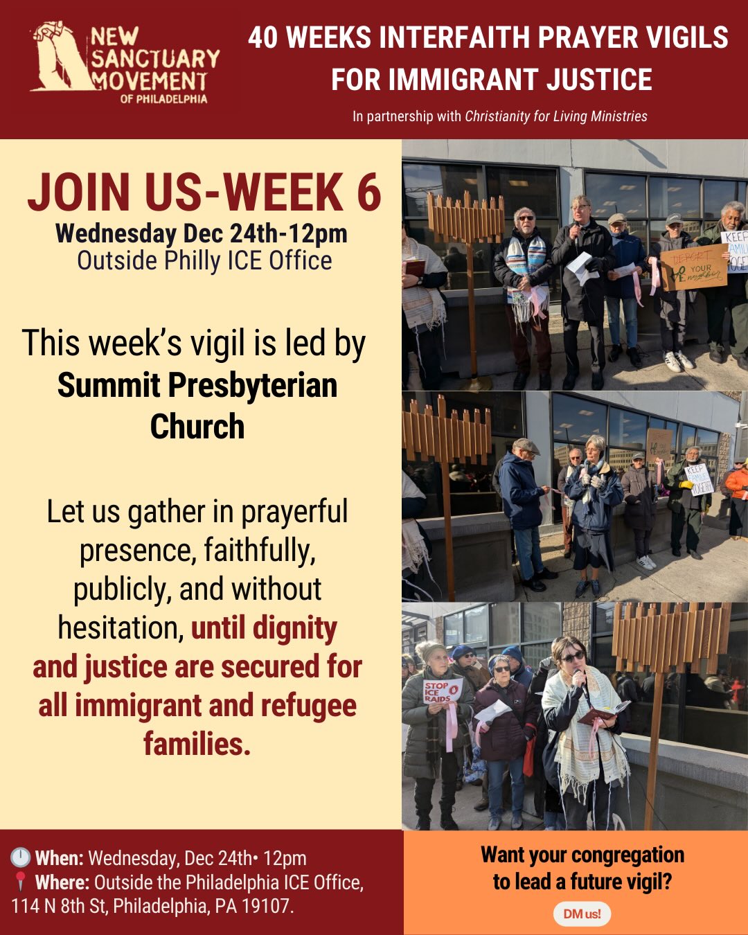 New Sanctuary Movement of Philadelphia - Nuevo Movimiento Santuario